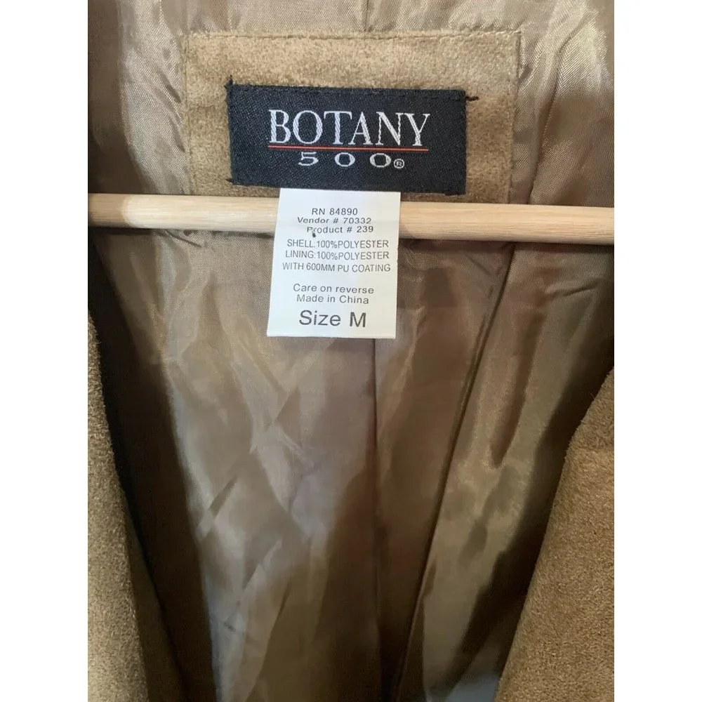 Vtg Botany 500 Tan‎ Coat Jacket Men’s Sz M